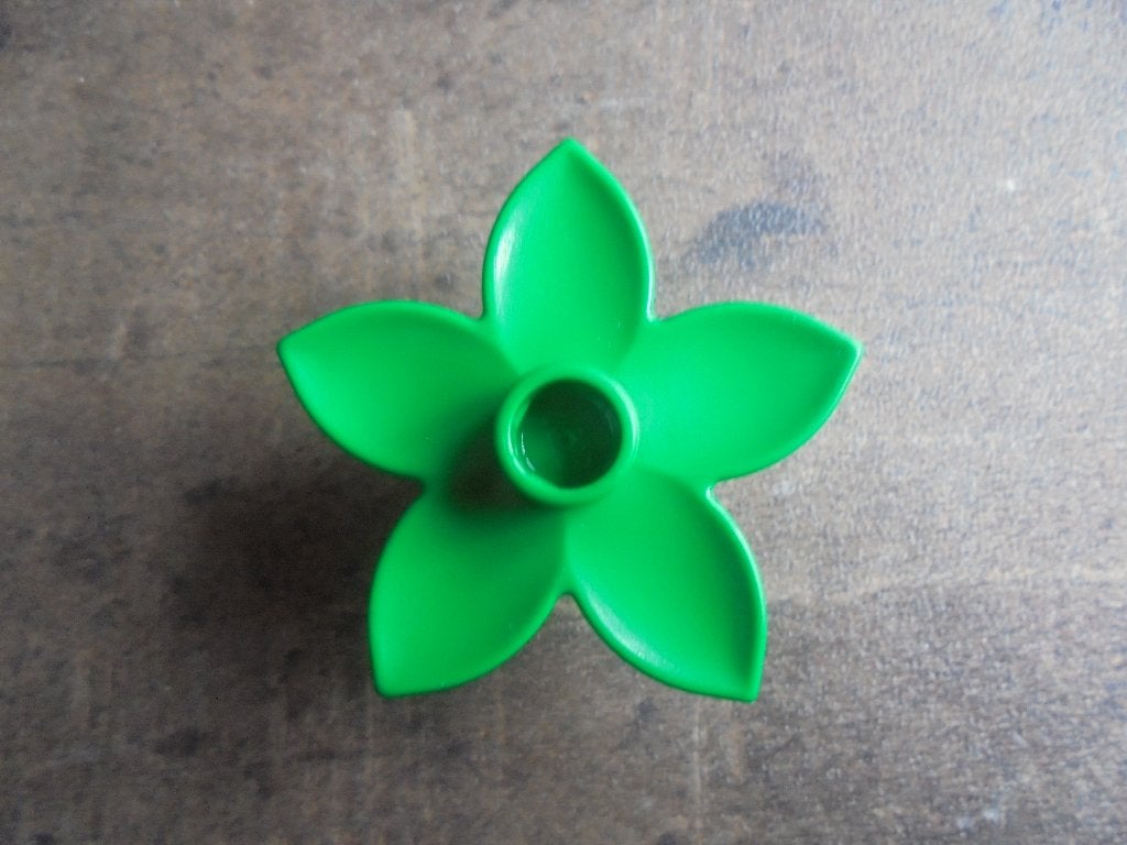 Lego Duplo Plant Flower with 1 Top Stud (zie foto's) 42, Ophalen of Verzenden, Gebruikt, Losse stenen, Duplo