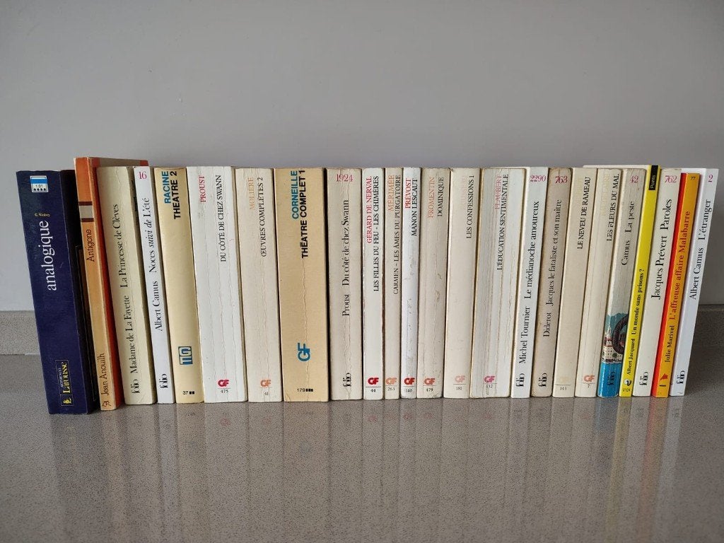 Verzameling Franse romans, Ophalen, Gelezen, Divers auteurs
