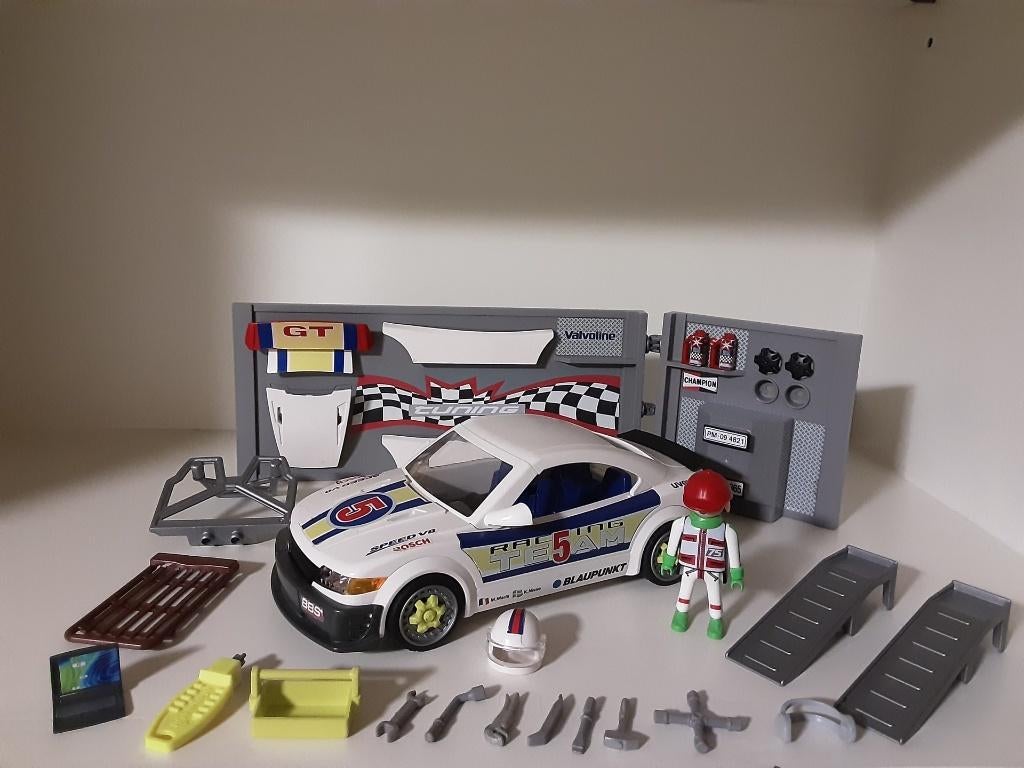 Playmobil Porsche garage, Enlèvement ou Envoi, Comme neuf, Ensemble complet