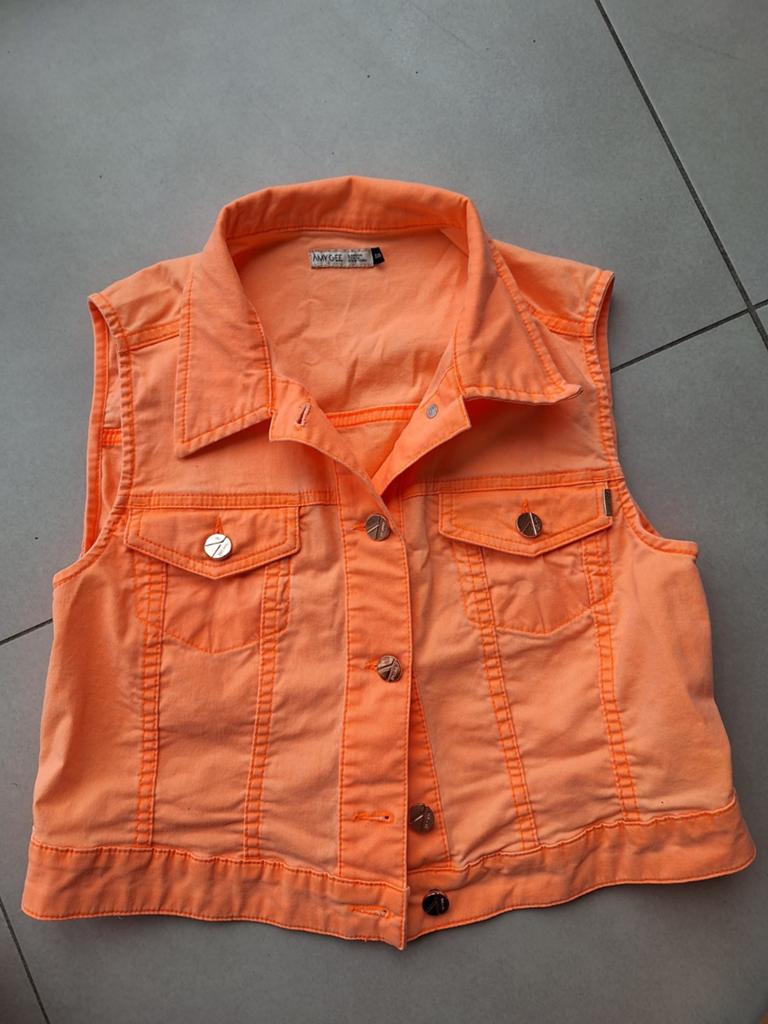Amy Gee Bodywarmer, Kleding | Dames, Bodywarmers, Amy Gee, Oranje, Ophalen of Verzenden, Maat 34 (XS) of kleiner