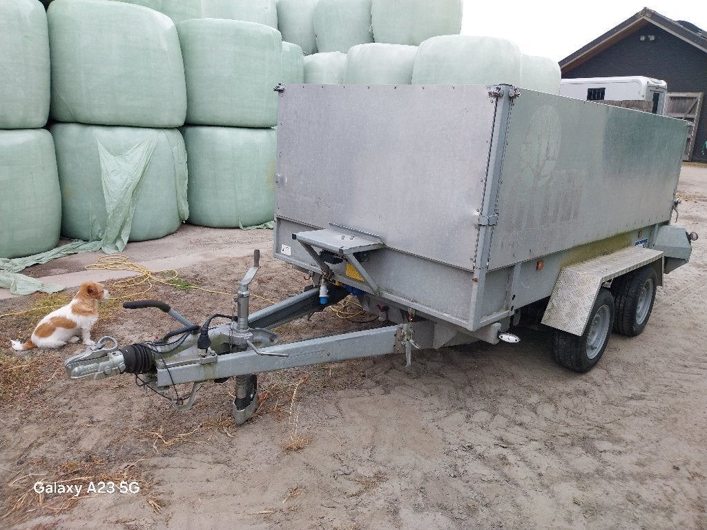 Aanhangwagen kipper 3.5 ton, Enlèvement, Utilisé