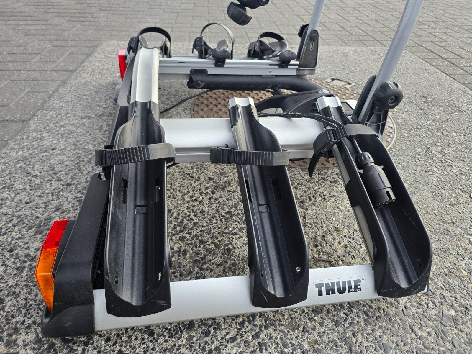 Thule EuroWay  923 voor 3  fietsen, Ophalen