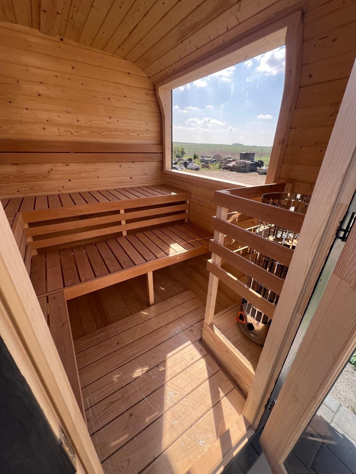 Livraison et installation gratuites d'un sauna cubique de 2,, Enlèvement ou Envoi