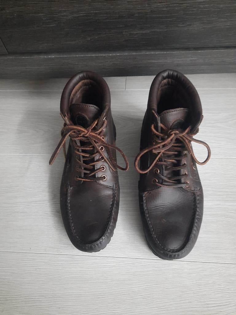 Timberland lederen boots wandel schoenen maat 42 zeer goed, Ophalen of Verzenden, Boots