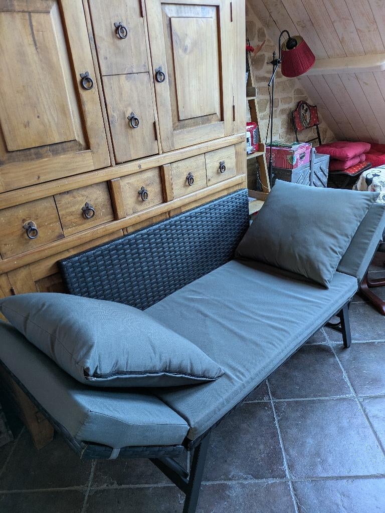 Lit ou divan d'appoint, Maison & Meubles, Enlèvement, Comme neuf, Autres dimensions, Banc droit