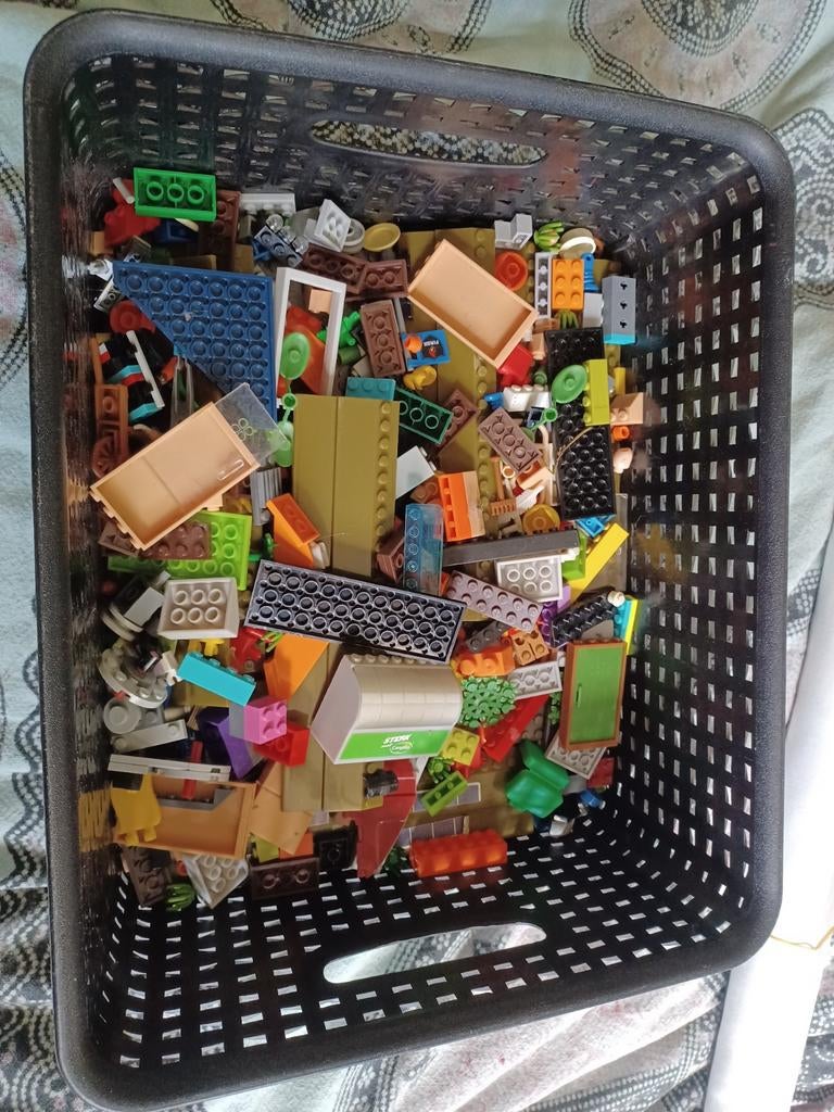 Lego van alle soorten blokjes, Ophalen of Verzenden, Gebruikt, Losse stenen, Lego