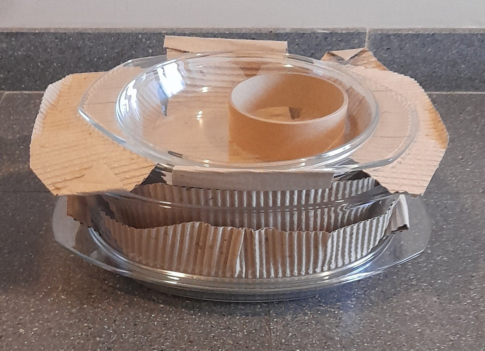 Arcuisine Set van 3 Glazen Ovenschalen – Nieuw in Doos –, Antiek en Kunst, Antiek | Servies los, Ophalen