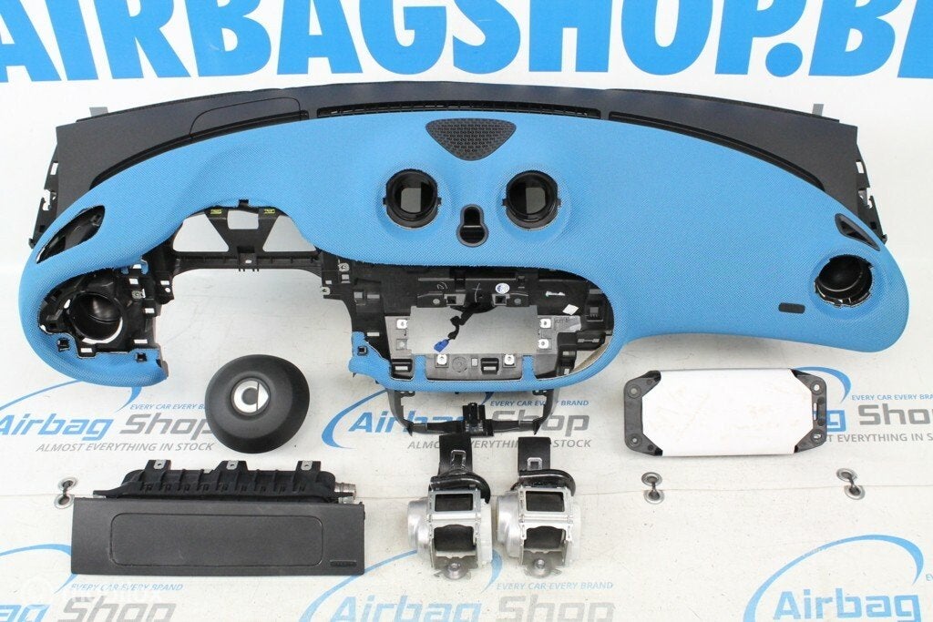 Airbag kit Tableau de bord bleu Smart Fortwo 453 2014-.., Autos : Pièces & Accessoires, Enlèvement ou Envoi, Utilisé