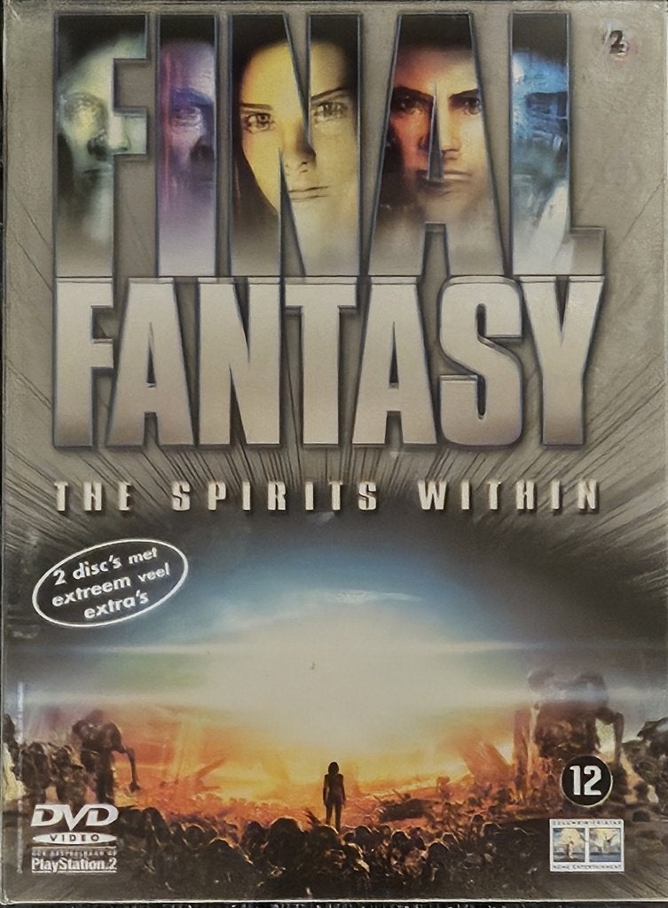 Final Fantasy: The Spirits Within (2001) Slip Case, CD & DVD, DVD | Science-Fiction & Fantasy, Enlèvement ou Envoi, Anglais, Fantasy