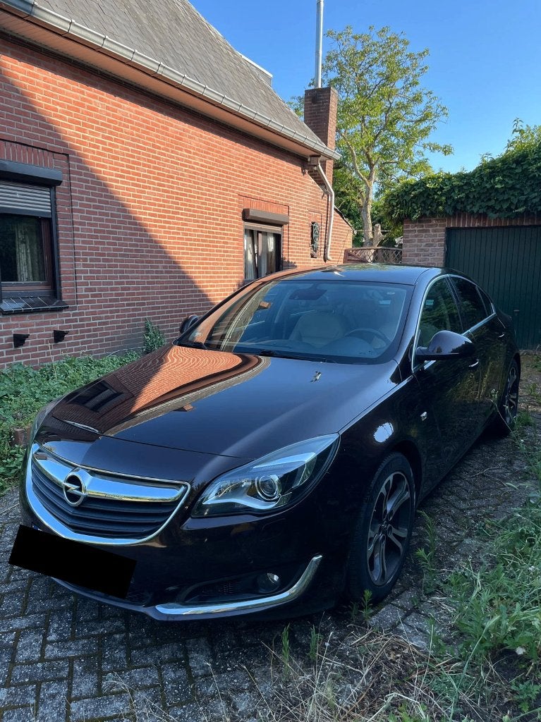 Opel Insignia Cosmo 2.0d, Auto's, Opel, Euro 5, Beige, Bruin, Leder