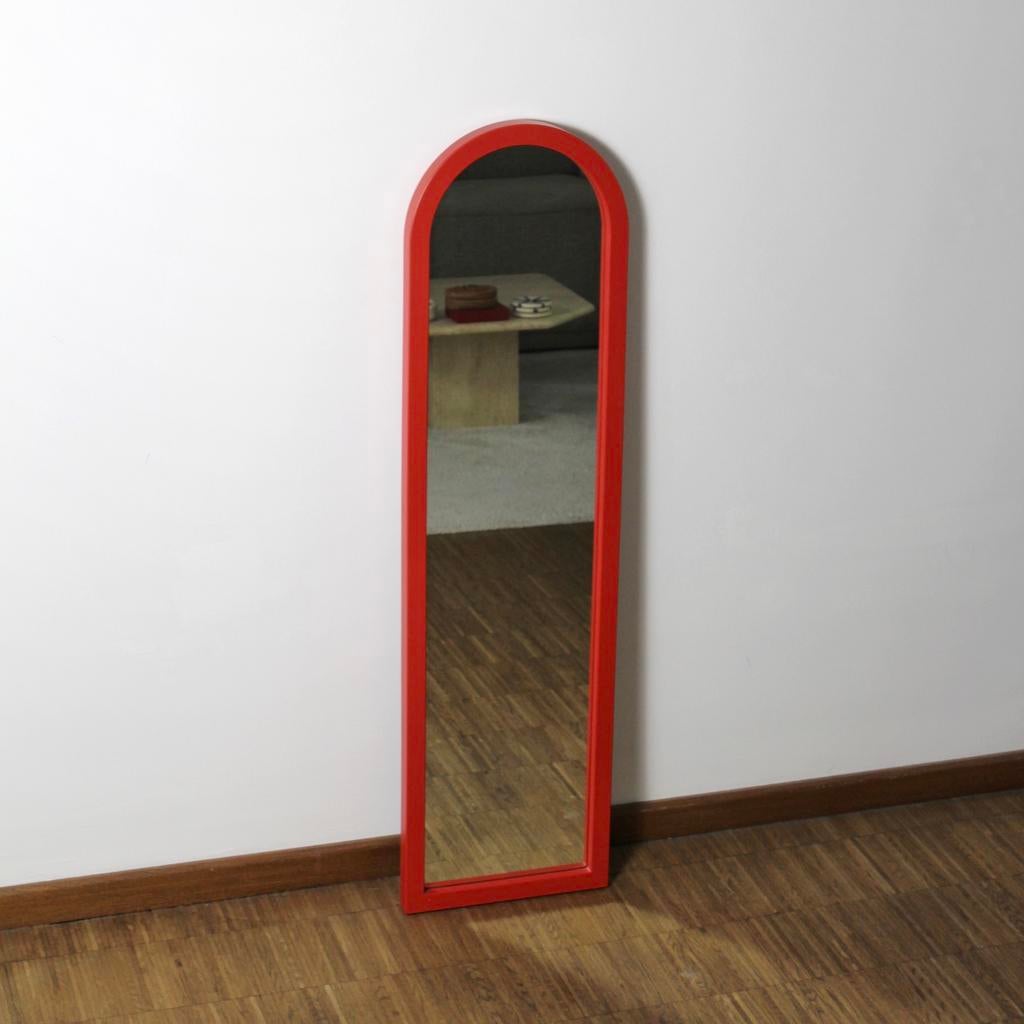 Vintage Kartell Spiegel – Anna Castelli Ferrieri – 1980’s, Antiek en Kunst, Antiek | Spiegels, Ophalen of Verzenden