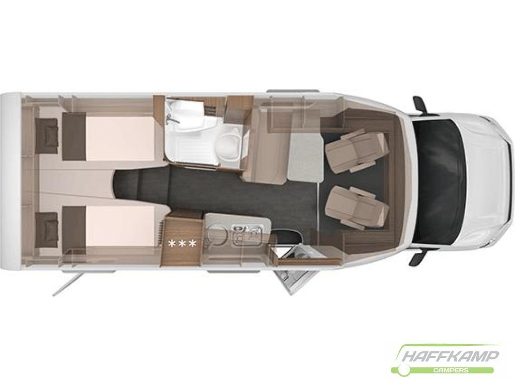 Knaus Van TI 640 MEG Truma E, fietslift 177Pk, Entreprise, Semi-intégral, Knaus