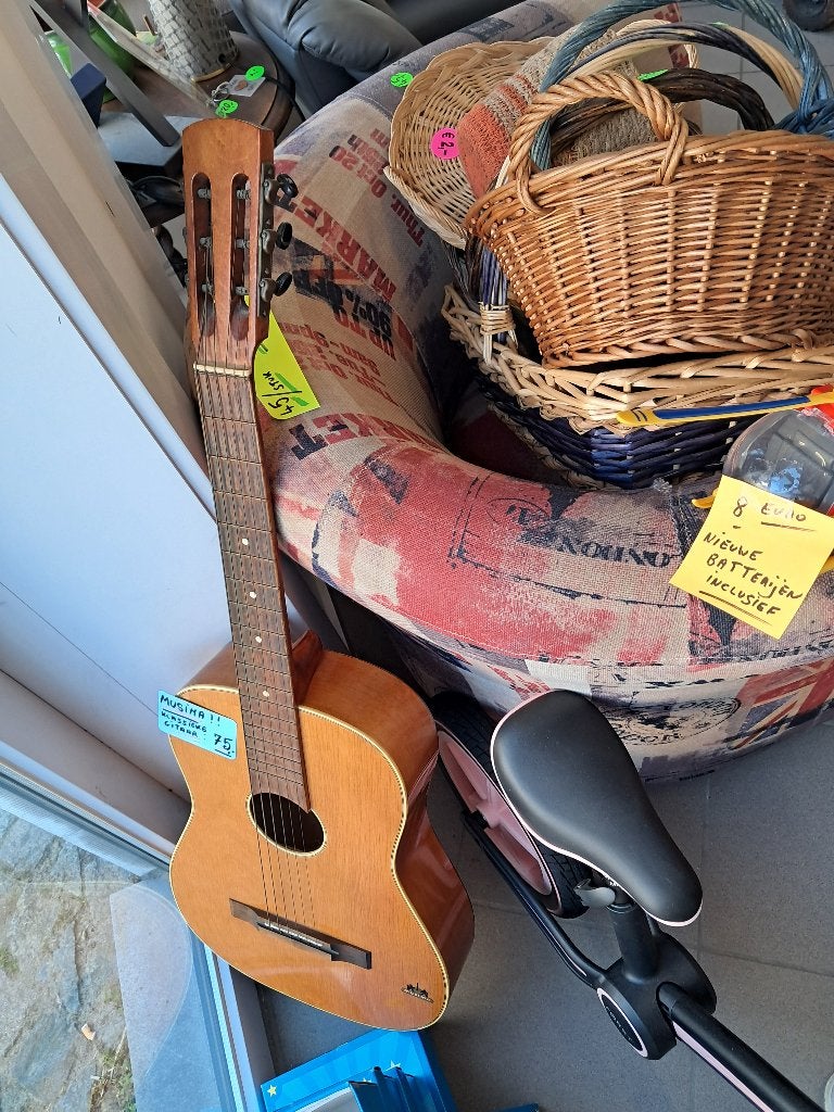 gitaar Musima, Muziek en Instrumenten, Snaarinstrumenten | Gitaren | Akoestisch, Ophalen, Zo goed als nieuw