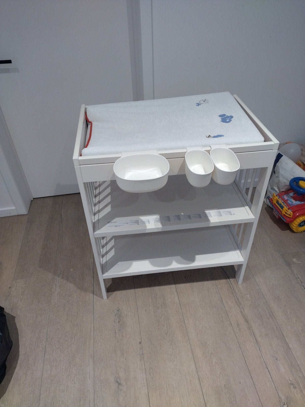 verzorgingstafel, Kinderen en Baby's, Gebruikt, Aankleedkussen, Standaard, Ophalen