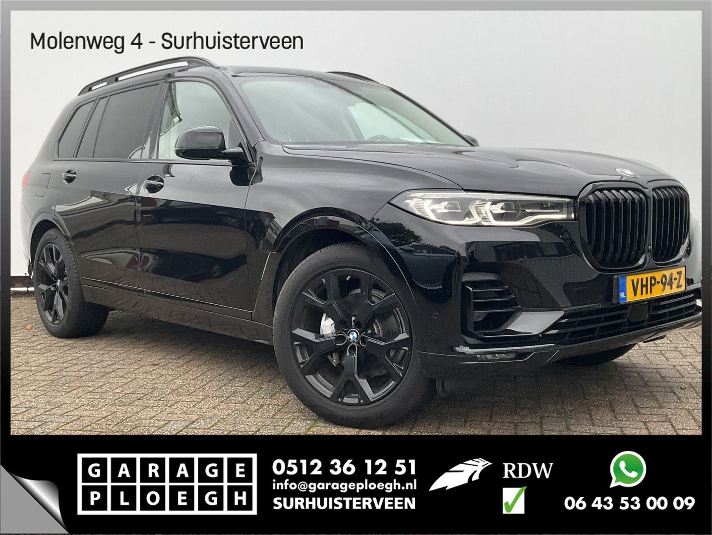 BMW X7, Auto's, BMW, Automaat, Zwart, Bedrijf, Diesel