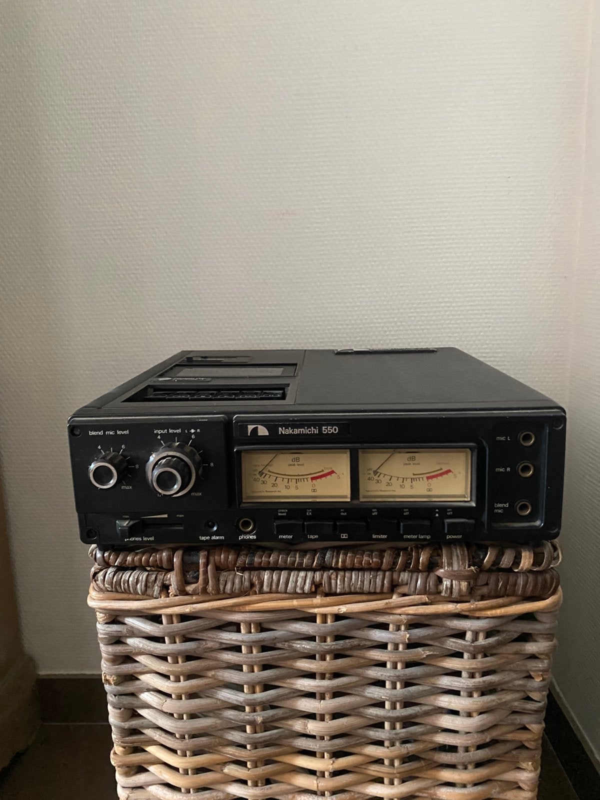 Nakamichi 550 Dual-Tracer Portable Cassette Recorder, Ophalen, Dubbel, Overige merken