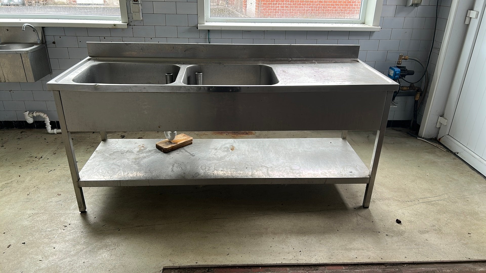 Inox wastafel te koop, Ophalen