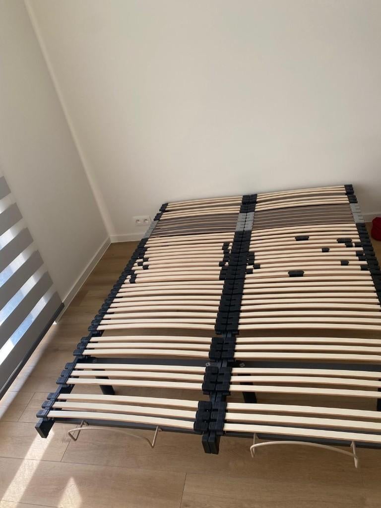 Lattenbodem voor 2 personen, Huis en Inrichting, Ophalen, Zo goed als nieuw, Twijfelaar, Bedbodem