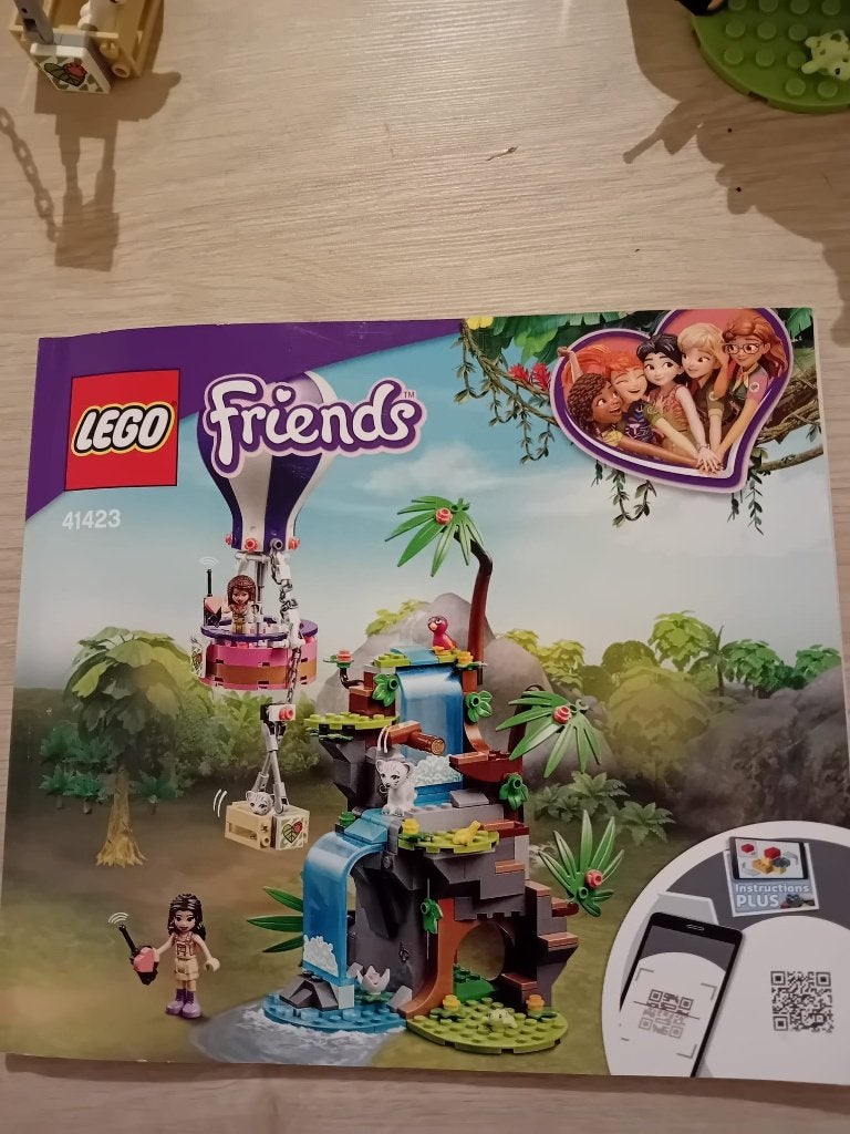 LEGO Friends 41423 Tijger reddingsactie met luchtballon, Lego, Friends, Ophalen of Verzenden, Zo goed als nieuw