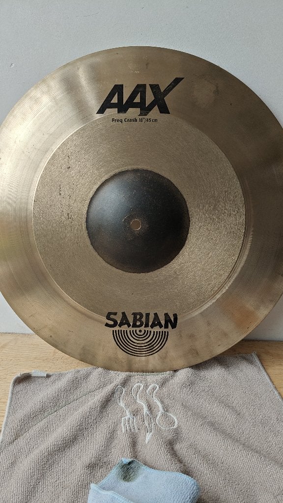 Sabian AAX Freq Crash 18", Muziek en Instrumenten, Ophalen of Verzenden, Zo goed als nieuw, Overige merken