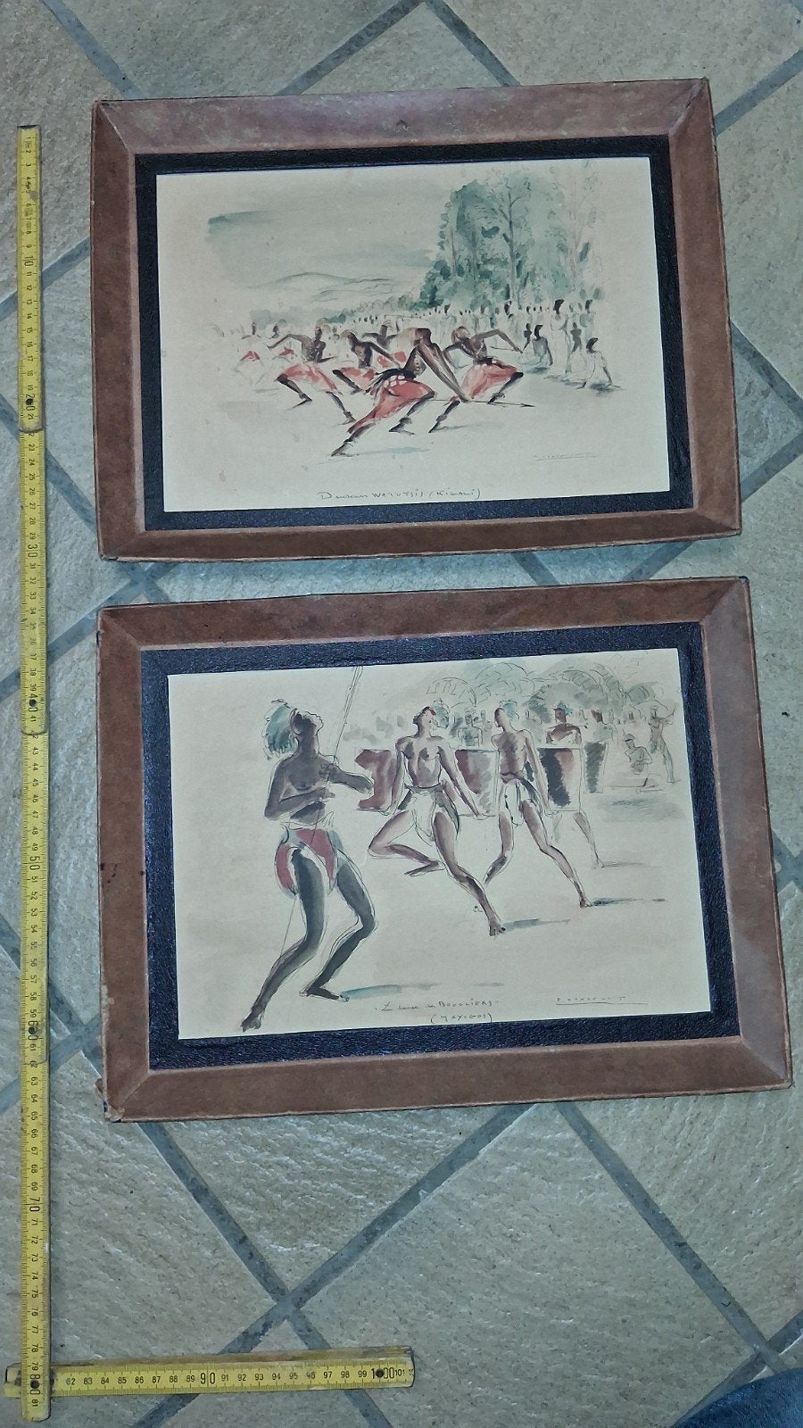 2 tableaux Paul DAXHELET., Antiek en Kunst, Ophalen of Verzenden