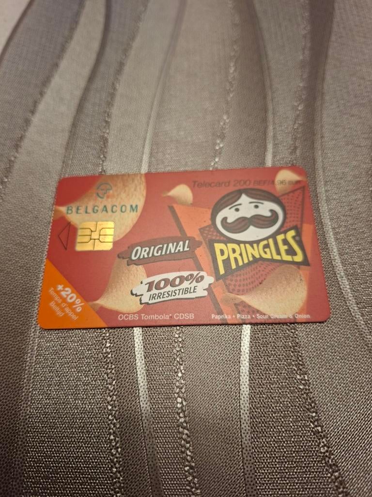 Belgacom pringles gebruikt, Ophalen