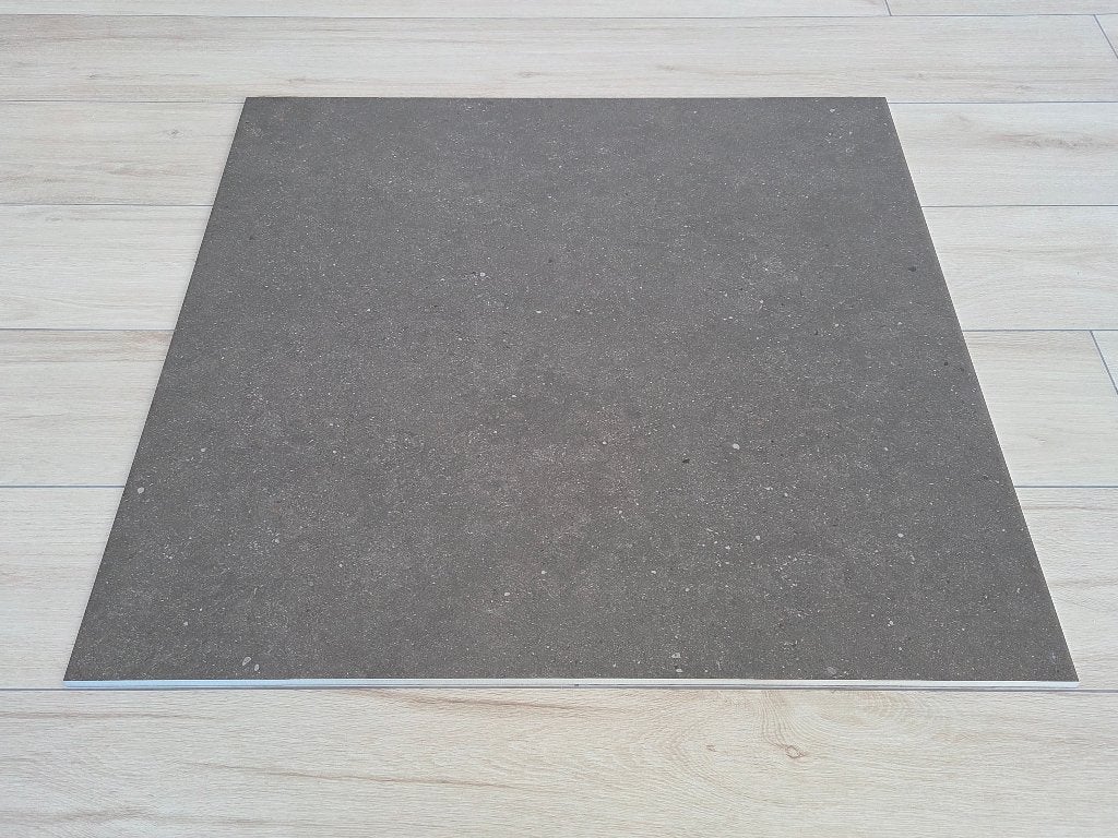 Carrelage NEUF Grès Porcelaine Effet béton Mokka/Chocolat, Ophalen, 60 cm of meer, Nieuw, 5 tot 10 m²