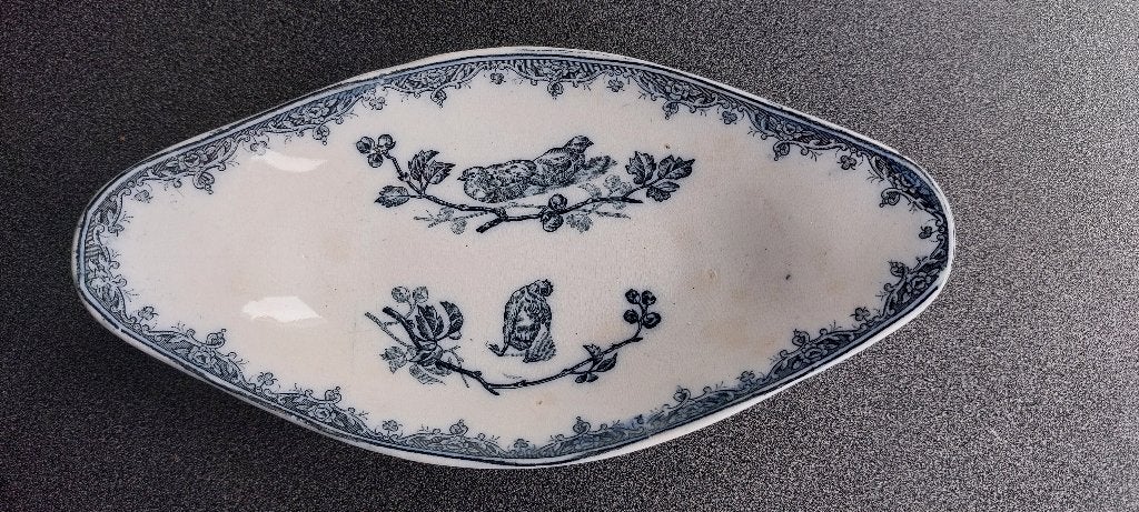 Antieke ravier 'Nimy' - model 'Poussins' (ca.1900), Antiek en Kunst, Ophalen