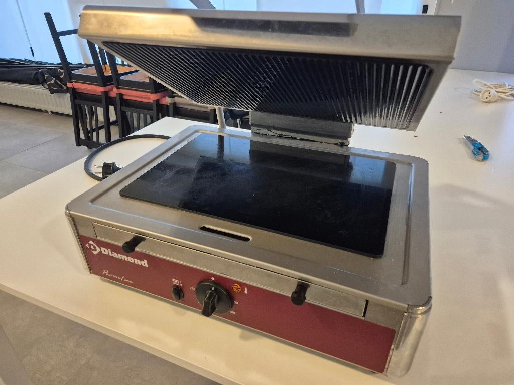Toaster salamandre Diamond Panini Line – appareil pro, Enlèvement, Utilisé, Cuisinière, Friteuse et Grils