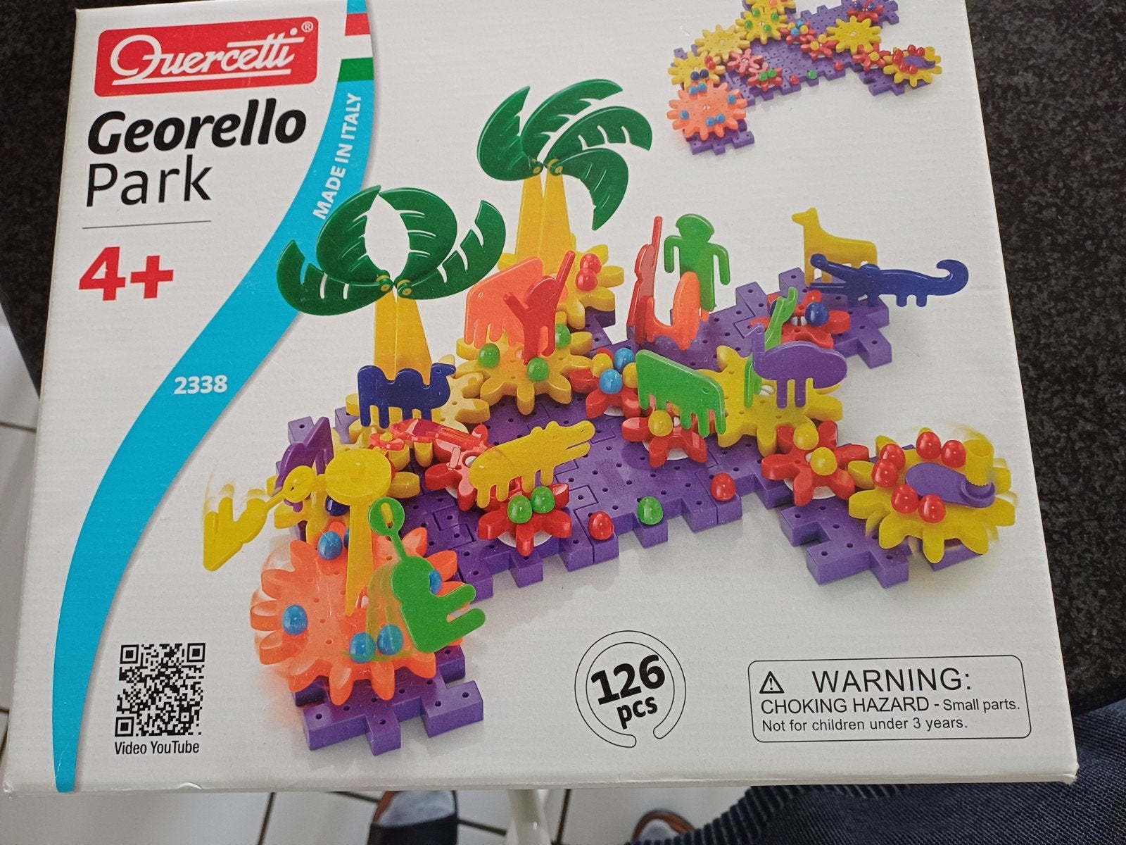 Georello, creatief en spelend op ontdekking, Ophalen