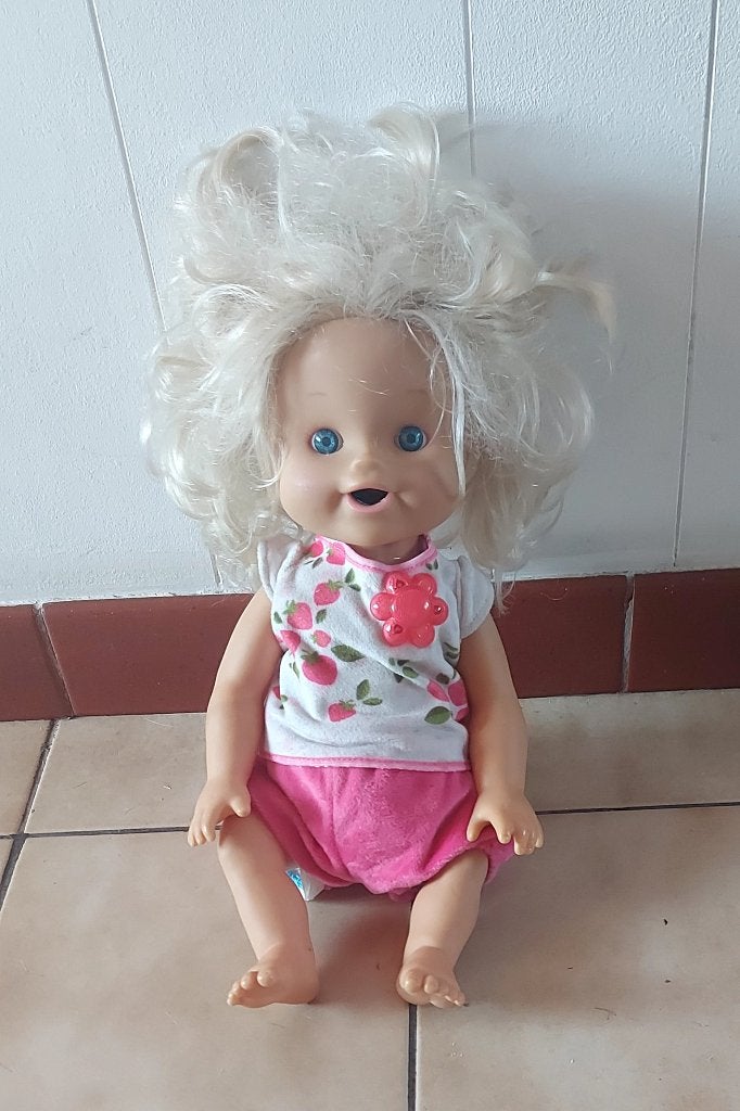 sprekende pop, Ophalen, Gebruikt, Babypop
