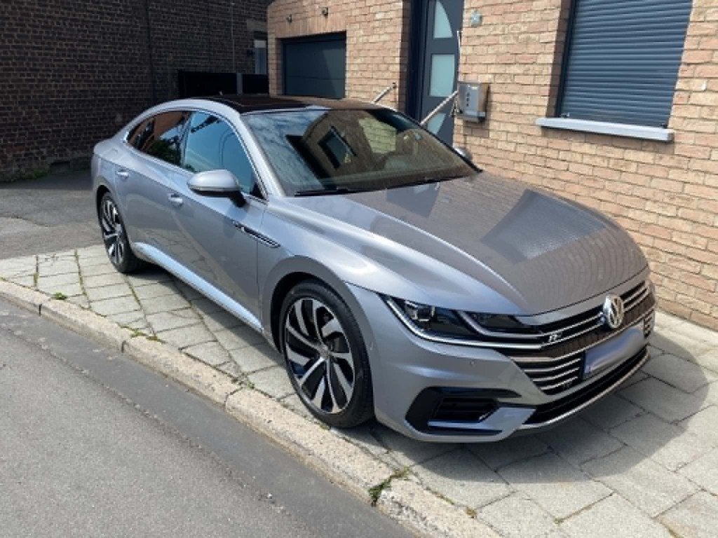VW ARTEON R LINE 1.5 ESS DSG FULL OPT EURO 6D, Argent ou Gris, Alcantara, Noir, 5 portes