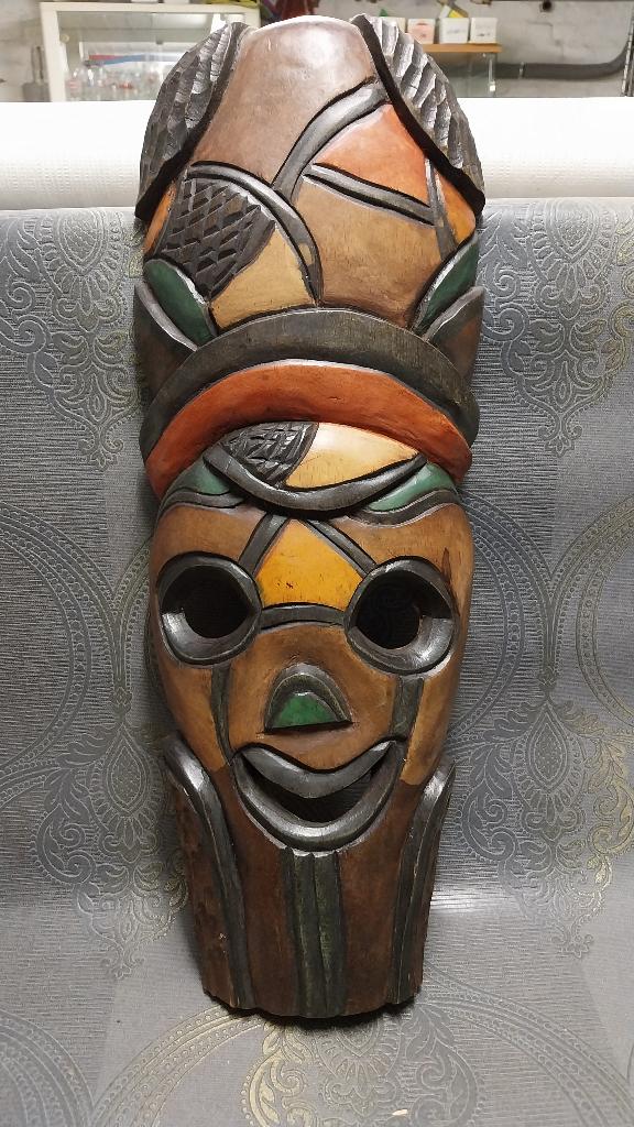 Afrikaans ? masker, Ophalen of Verzenden