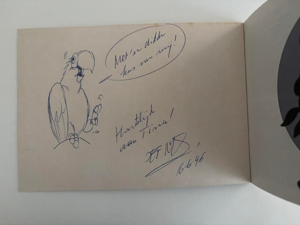Jommeke (Flip) gesigneerde strip Jef Nys, Ophalen of Verzenden, Overige figuren, Zo goed als nieuw