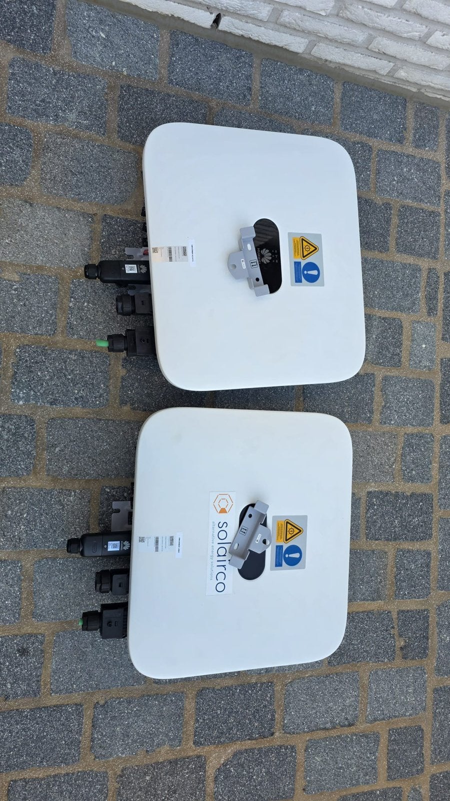 Omvormers, Enlèvement, Comme neuf, Système complet, Moins de 100 watts-crêtes