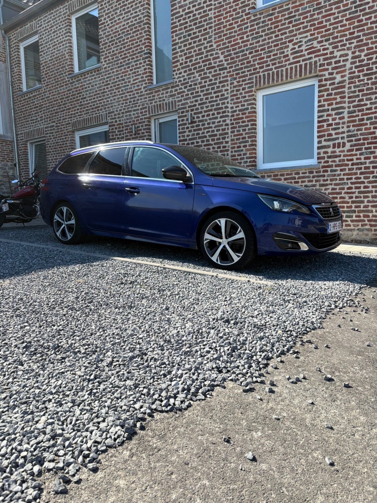 Peugeot 308 GT LINE, Auto's, Blauw, Leder, Bedrijf, 5 deurs