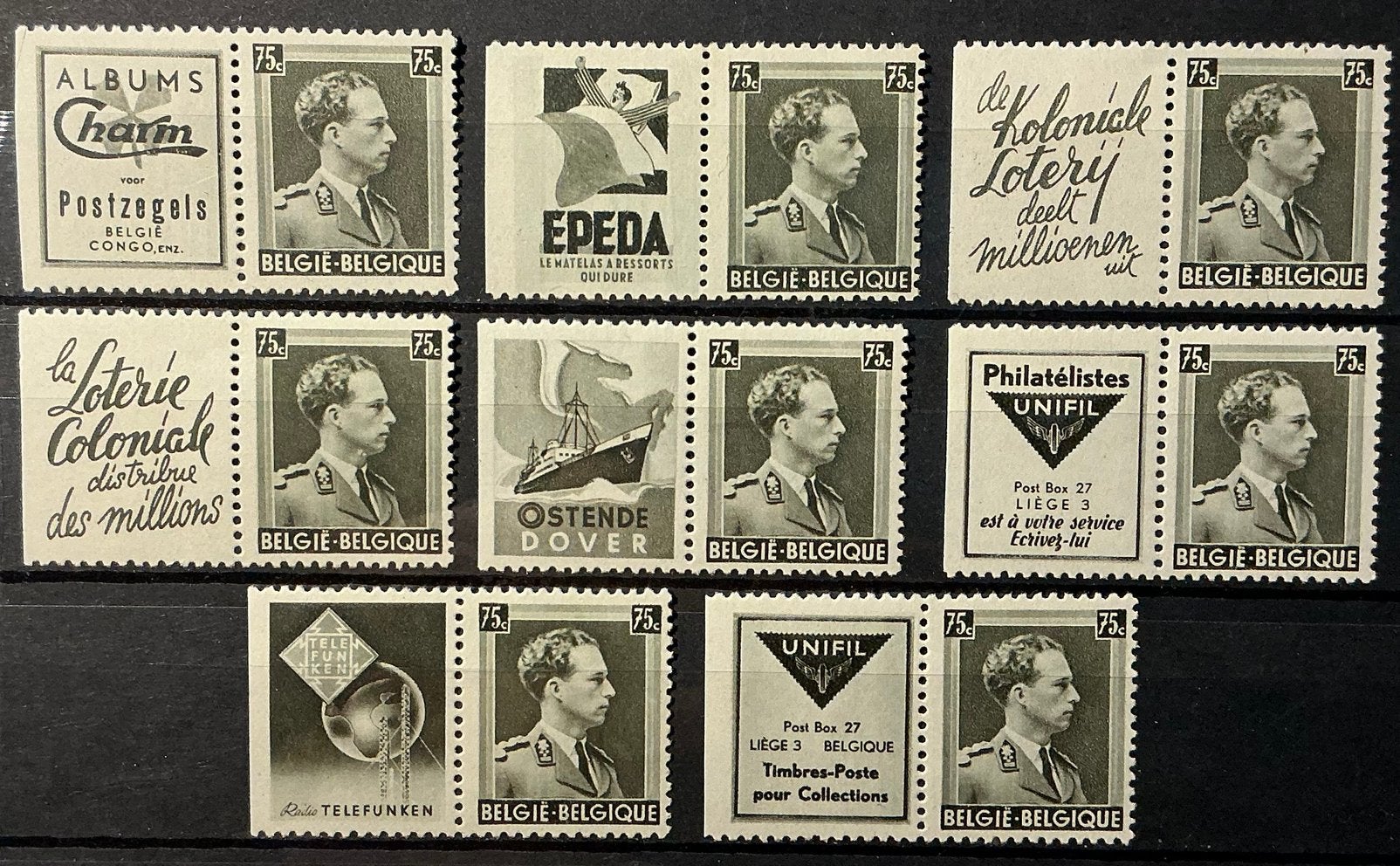 LOT 492. COB: PU99/106. MNH., Koninklijk huis, Orginele gom, Ophalen of Verzenden, Postfris