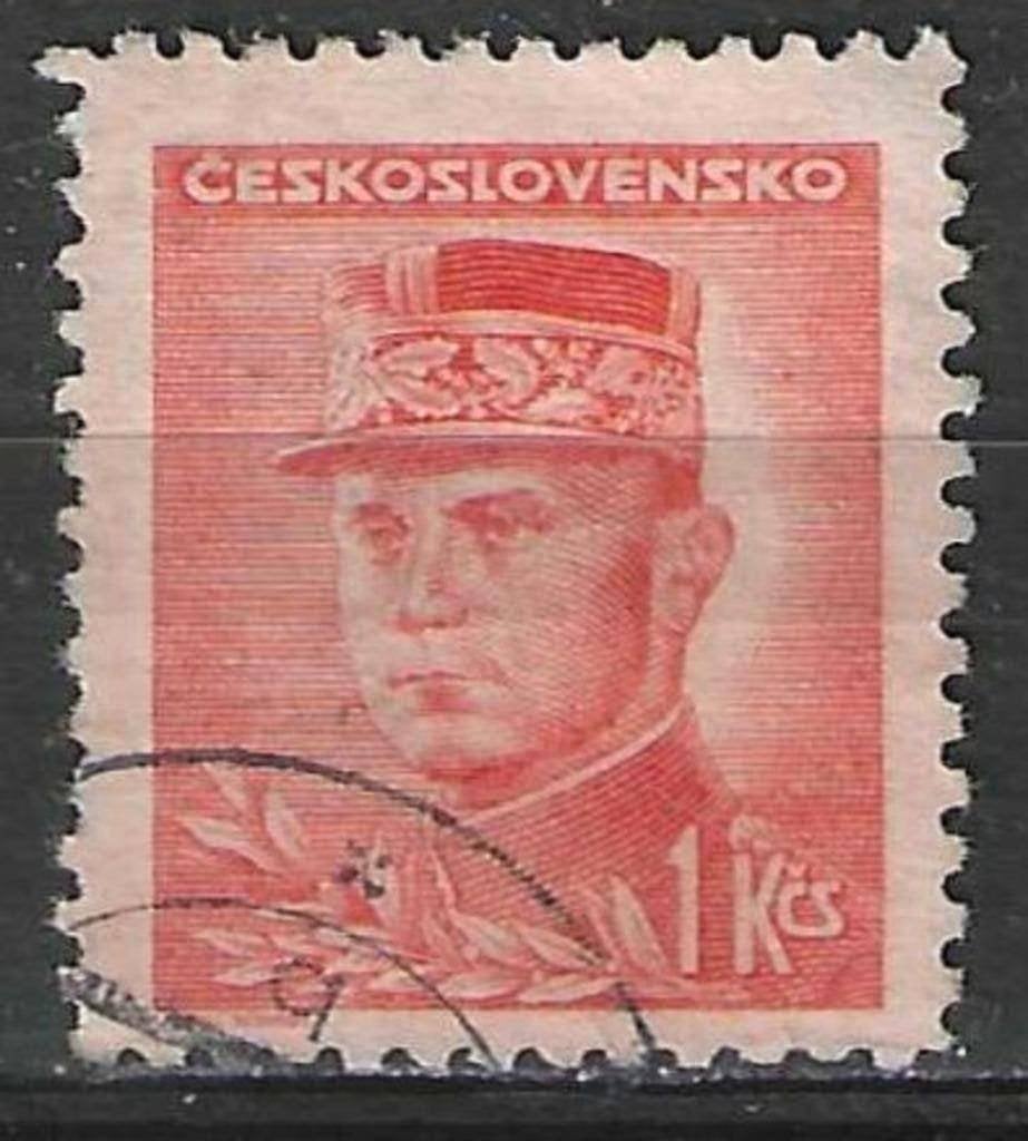 Tchécoslovaquie 1945/1947 - Yvert 406A - Stefanik (ST), Envoi, Affranchi