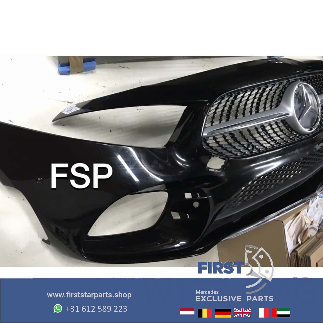 W177 A35 AMG Voorbumper Mercedes A Klasse 2018-2020 Originee, Gebruikt, -, Voor, Ophalen of Verzenden