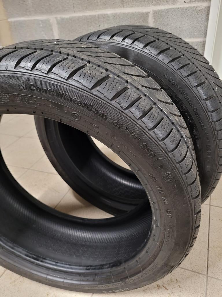 2 pneus hiver 225 45 r18, Pneus hiver, Utilisé, 225 mm, Pneu(s)