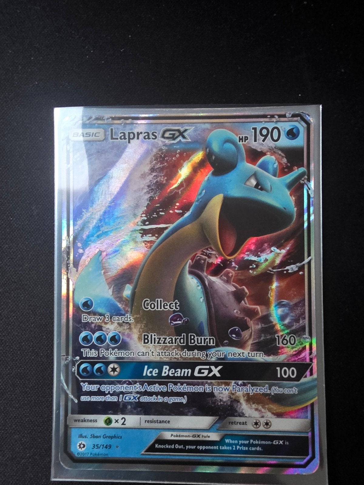 Pokémon Lapras GX - 35/149, Ophalen, Losse kaart