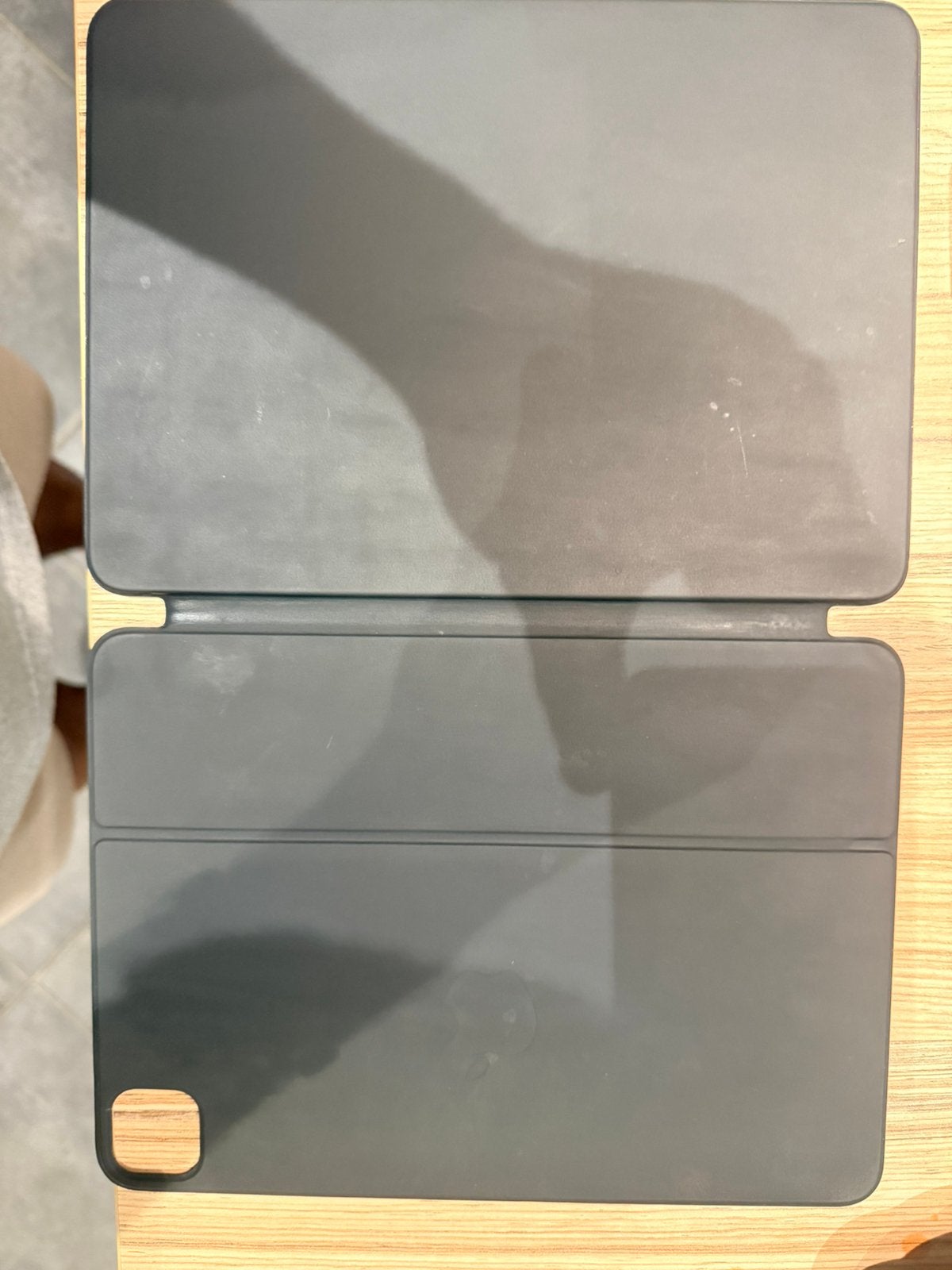 Originele AZERTY Apple 11 Pro toetsenbordhoes, Gebruikt, Zwart, 11 inch, Ophalen of Verzenden