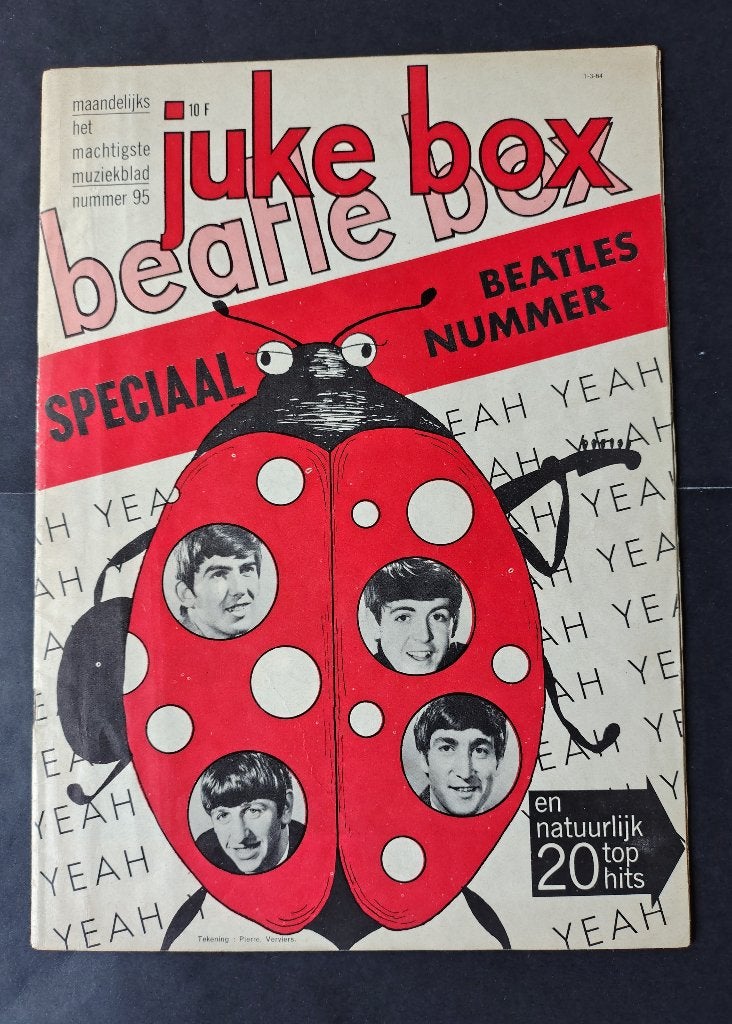 Vintage Jukebox 1964, Ophalen of Verzenden, 1960 tot 1980, Tijdschrift