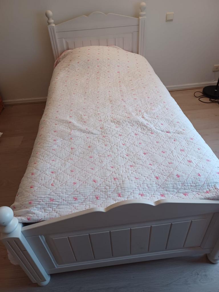In Beersel: Latoflex-bed+verstelbare boxspring+-matras, Huis en Inrichting, Slaapkamer | Bedden, Ophalen, Verstelbaar, 90 cm, Eenpersoons