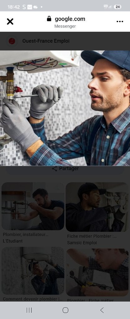 Particulier recherche plombier, Vacatures