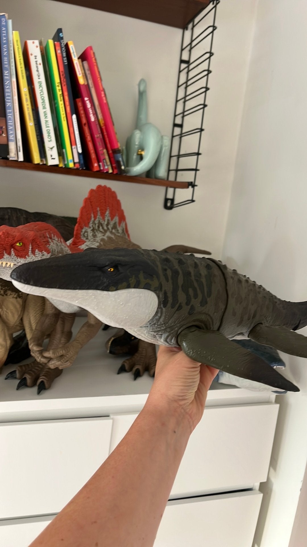 Dino jurassic park, Ophalen, Zo goed als nieuw