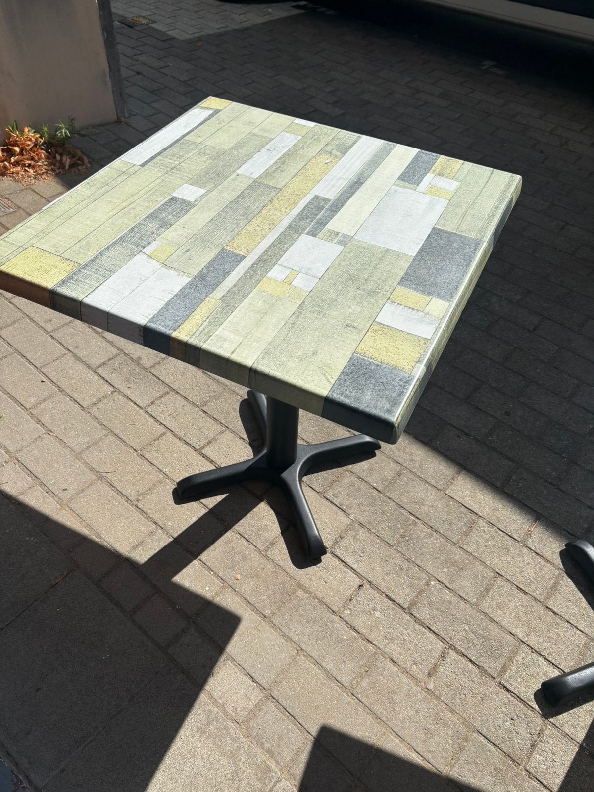 6 plateaux de terrasse de 70 x 70 cm, Enlèvement, Utilisé, Carré, Autres matériaux