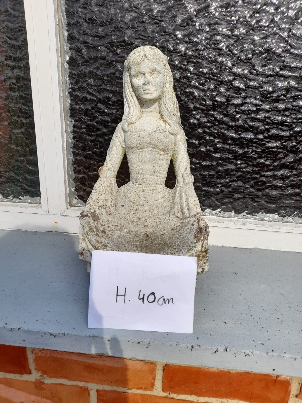 beeld vrouw, Ophalen, Gebruikt, 40 cm