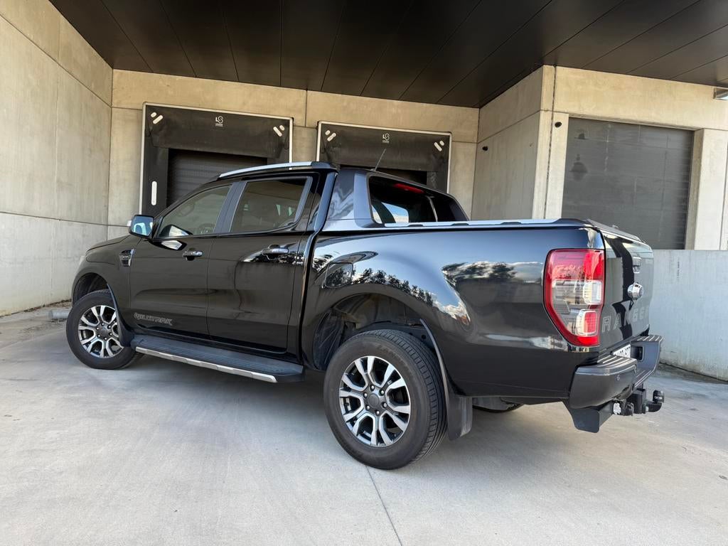 Ford Ranger Wildtrak 2.0 BiTurbo – 4x4 – 2021, Auto's, Automaat, 1998 cc, 4 cilinders, Zwart