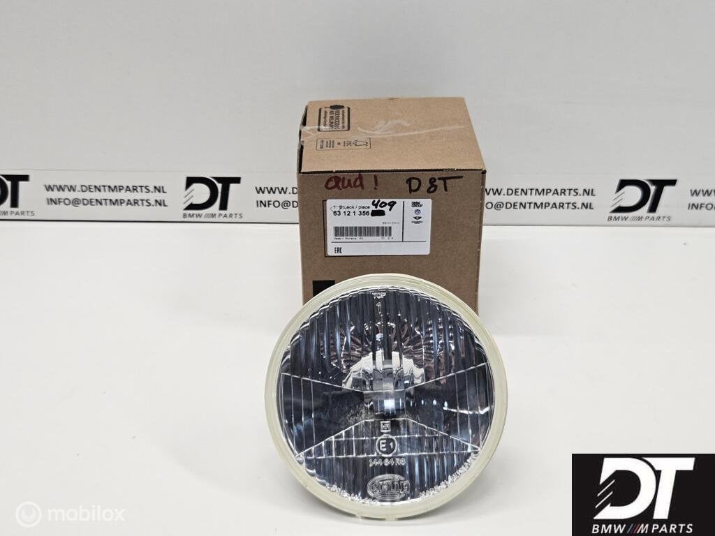 Grootlicht koplamp BMW E21 E12 E9 E24 E3 E23 63121356409, Nieuw, Ophalen of Verzenden